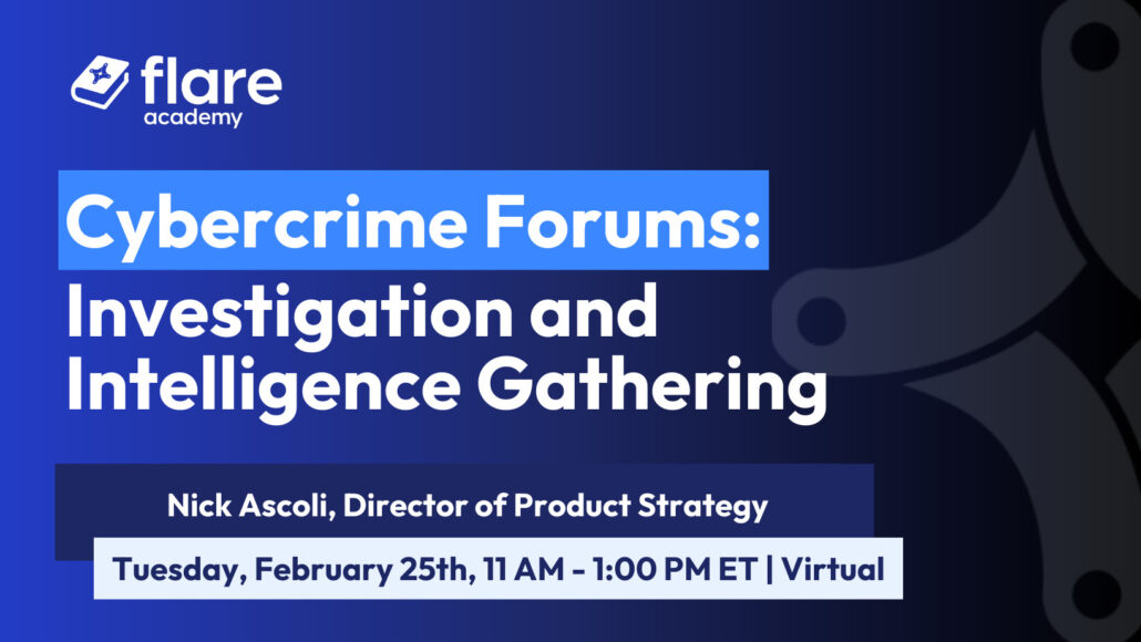 Cybercrime Forums: Investigation and Intelligence Gathering