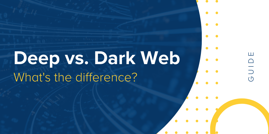 Web profond vs Web sombre