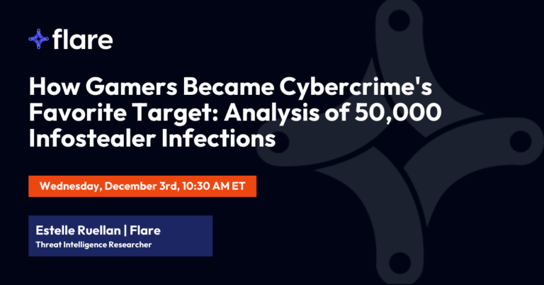 How Gamers Became Cybercrime's Favorite Target: Analysis of 50,000 Infostealer Infections