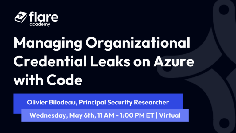Managing Organizational Credential Leaks on Azure with Code
