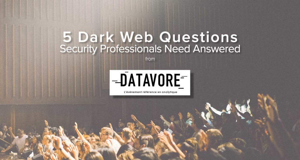 questions datavores sur le darkweb
