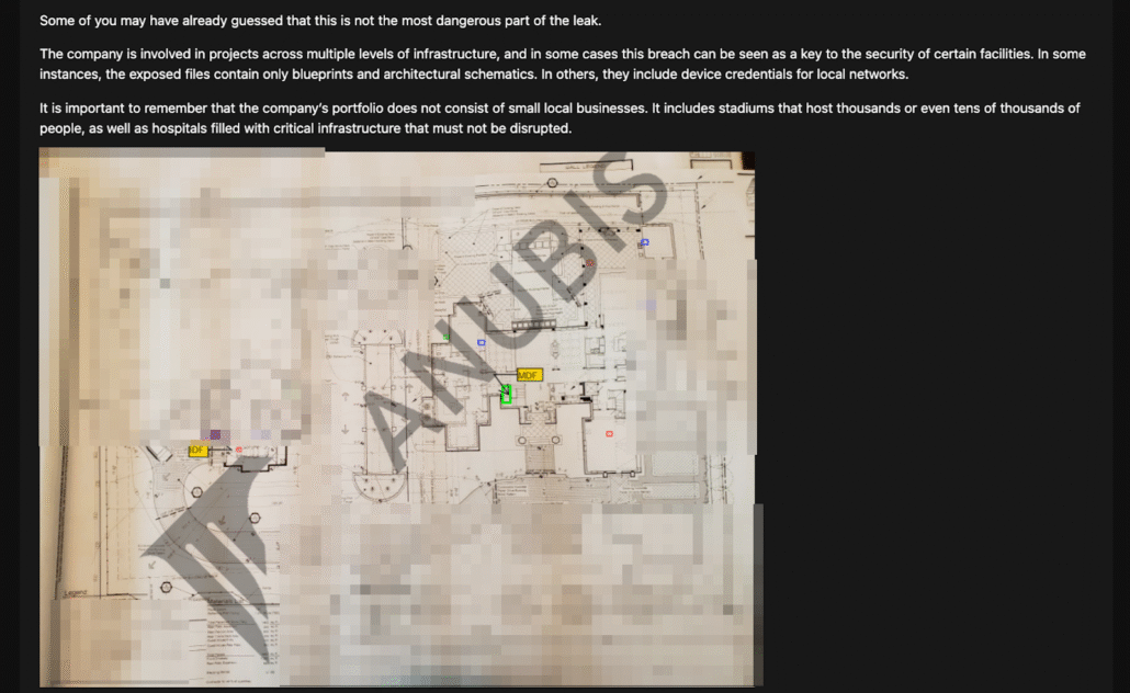 Anubis Victim Investigative Data Breakdown 2 (Source : flare). 